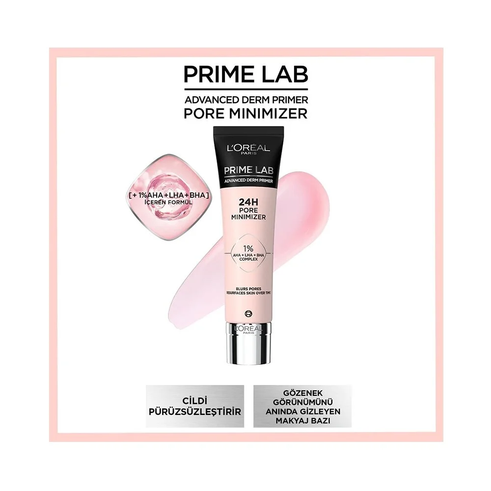 L'Oréal Paris Prime Lab Pore Minimizer Gözenek Küçültücü Makyaj Bazı 30 Ml