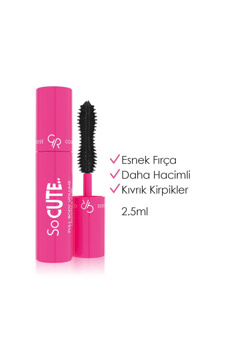 Golden Rose So Cute Full Body Volume Length&Curl Mascara
