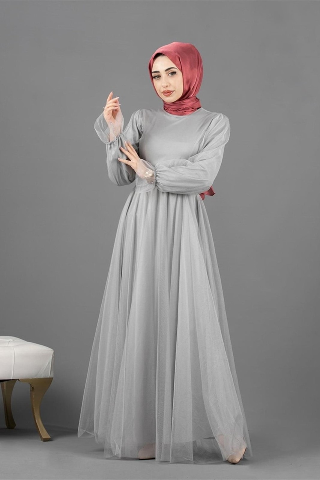 Peri Model Abiye - Gri